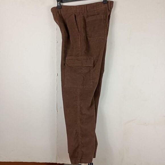 Old Navy Baggy Corduroy Cargo Pants Womens Size 14 - Picture 10 of 10